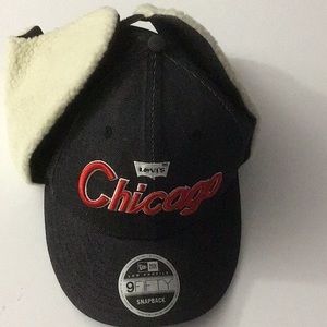 Levi’s Chicago New Era SnapBack Earflaps BK Denim